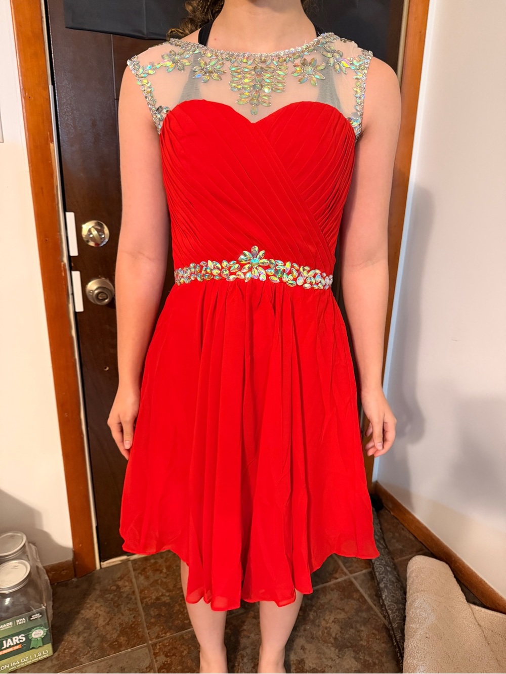 Red dress homecoming or prom or just because!